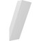 Ekena Millwork 5 1/2-in. W x 6-in. D x 14-in. H Traditional Architectural Grade PVC Knee Brace BRCP055X06X14TRA - alternate 1